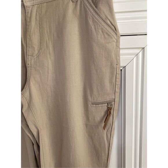 Tan Utility Capri Pants Size 8 NWT - Picture 4 of 8
